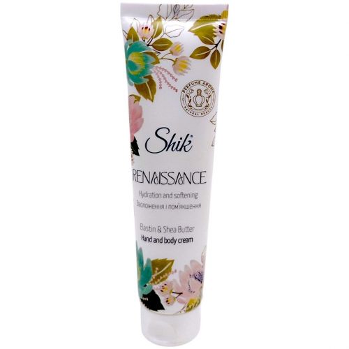 Shik Renaissance крем д/рук і тіла Elastin & Shea Butter 100 мл зволоження та помякшення  мініатюра фото 1