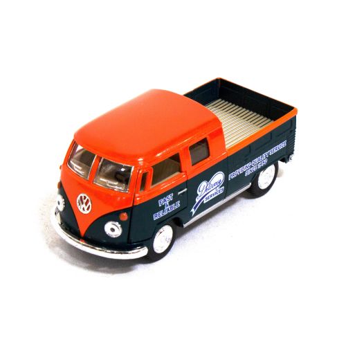 Машинка KINSMART "Volkswagen Bus Delivery" (помаранчева) фото