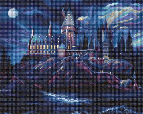 Алмазна мозаїка - Harry Potter: Таємничий Гоґвортс ©Warner Bros.  мініатюра фото 1