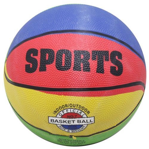 Уцінка.  Мʼяч баскетбольний "Sports", розмір 7 (вид 6) Спускає  мініатюра фото 1