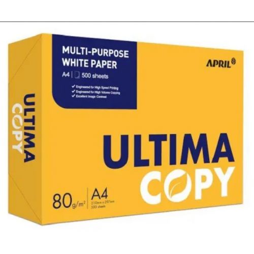 Папір А4 ULTIMA COPY 80г/м2 500арк.  клас В  мініатюра фото 1