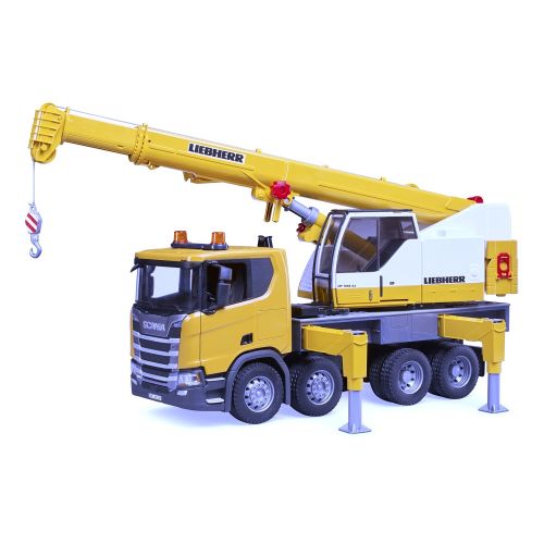 Машинка іграшкова Автокран Scania Super  мініатюра фото 1