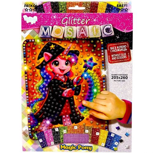 Креативна творчість "GLITTER MOSAIC: MAGIC PONY"  мініатюра фото 1