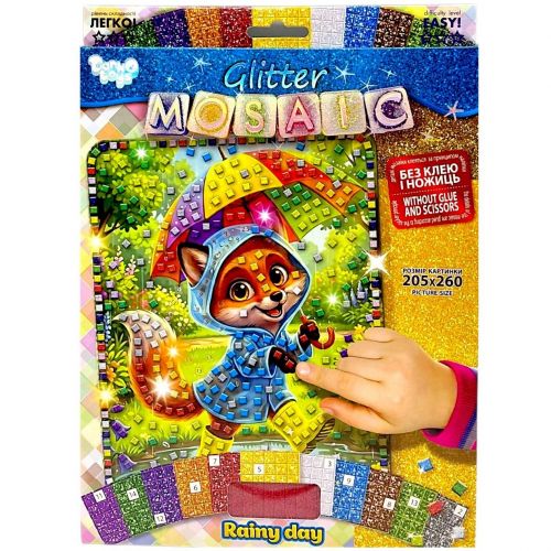 Креативна творчість "GLITTER MOSAIC: RAINY DAY"  мініатюра фото 1