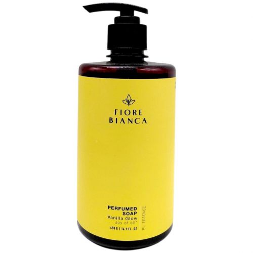 Fiore Bianca рідке мило Pastel Essence Vanilla Glow 450мл  мініатюра фото 1