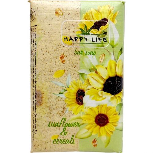 Happy Life мило 180гр Соняшник і злаки  мініатюра фото 1