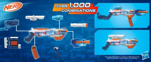 Бластер іграшковий Nerf Loadout Arctic Zerostriker  мініатюра фото 1