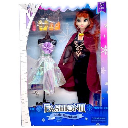 Лялька "Frozen: Анна" з літнім нарядом  мініатюра фото 1