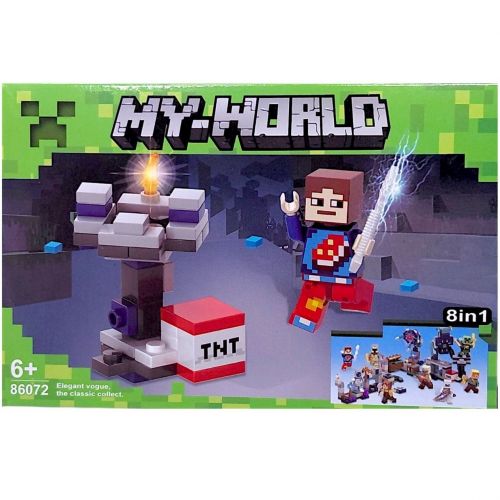 Констуктор типу "MINECRAFT/Майнкрафт" (ВИД 1)  мініатюра фото 1