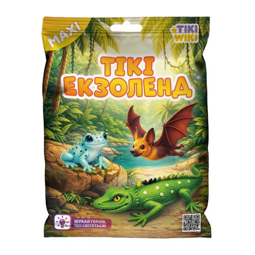Стретч-іграшка у вигляді тварини TIKI WIKI серії "Maxi" — ТІКІ ЕКЗОЛЕНД  мініатюра фото 1