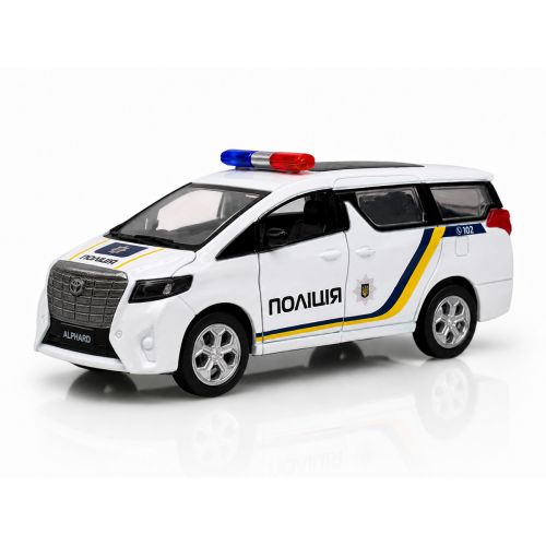 Автомодель – TOYOTA ALPHARD ПОЛІЦІЯ  мініатюра фото 1
