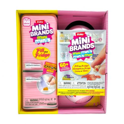 Холодильник Mini Brands (РОЗОВЫЙ)  мініатюра фото 1