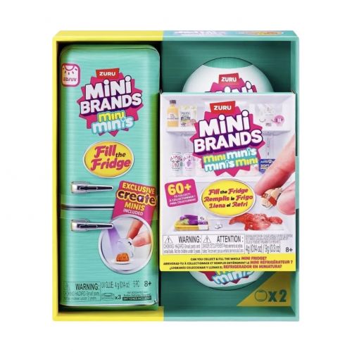 Холодильник Mini Brands (БИРЮЗОВЫЙ)  мініатюра фото 1