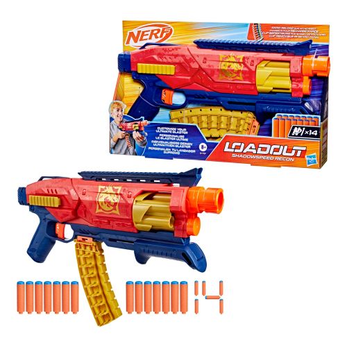 NER Бластер іграшковий Nerf Loadout Shadowspeed Recon  мініатюра фото 1