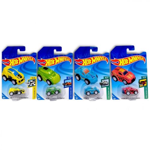 Уценка.  Машинка "Hot Wheel" ВИДАЄТЬСЯ ТІЛЬКИ МІКС ВИДІВ - Расклеился блистер  мініатюра фото 1