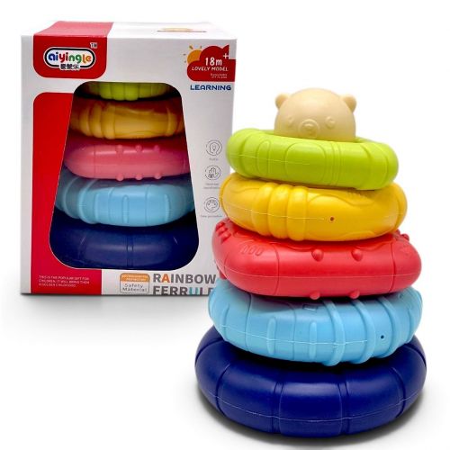 Логіка пірамідка 668-19 ведмедик  кор. 17,5*13,2*13,5 /36/  мініатюра фото 1