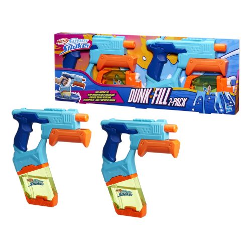 NERF Набір бластерів іграшкових водних Данк Філ серії Нерф Супер Сокер, 2 шт  мініатюра фото 1