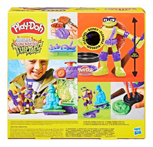 Play-Doh Набір для творчості з масою для ліплення Черепашки-ніндзя: Мутаційна станція  мініатюра фото 1