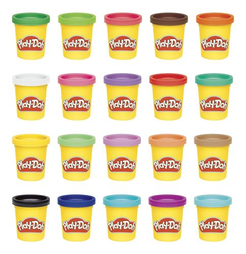 Play-Doh Набір маси для ліплення 20 баночок  мініатюра фото 1