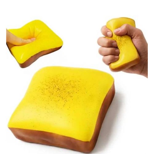 Антистрес-Сквіш «Тост» Butter Squishy в асортименті  мініатюра фото 1