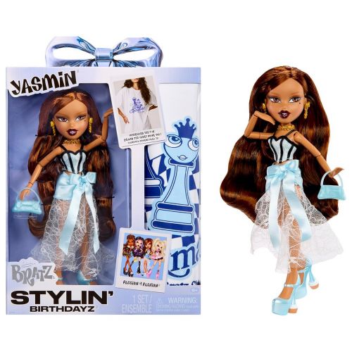 Ігровий набір з лялькою Bratz серії Stylin' Birthday — Ясмін  мініатюра фото 1