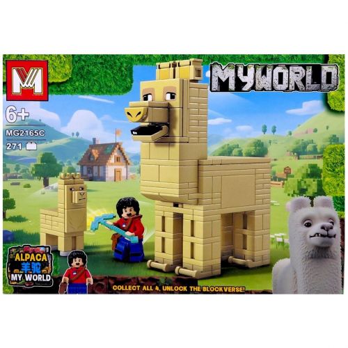 Конструктор "Minecraft/Майнкрафт.  MYWORLD" (ЛАМА)  мініатюра фото 1