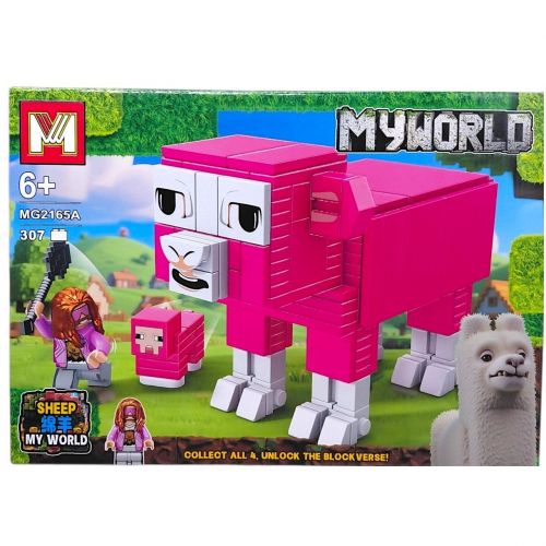 Конструктор "Minecraft/Майнкрафт. MYWORLD" (ВІВЦЯ) фото