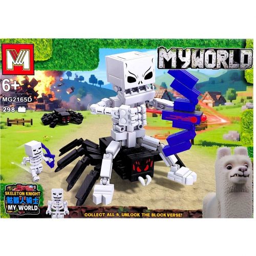 Конструктор "Minecraft/Майнкрафт.  MYWORLD" (СКЕЛЕТ)  мініатюра фото 1