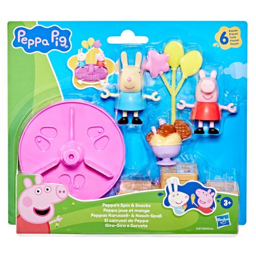 Ігровий набір Peppa Figurines серії Моменти з Пеппою – Карусель і ласощі  мініатюра фото 1
