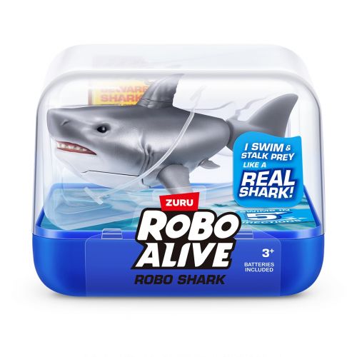 Інтерактивна іграшка Robo Alive – Робоакула (сірий)  мініатюра фото 1