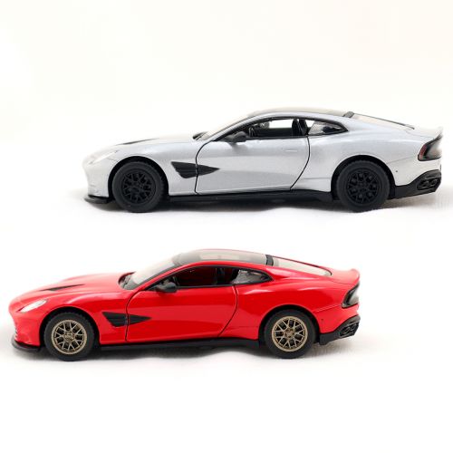Автомодель - Aston Martin Vanquish (червоний, сріблястий)  мініатюра фото 1