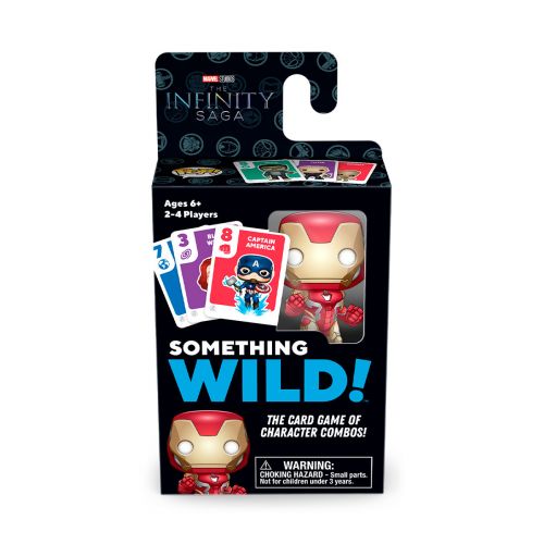 Настільна гра з картками Funko Something Wild - Залізна людина  мініатюра фото 1