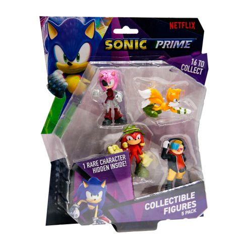 Набір ігрових фігурок Sonic Prime – Пригоди Наклза  мініатюра фото 1