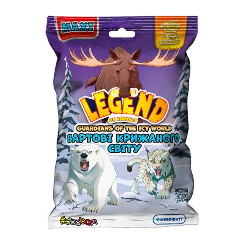 Стретч-іграшка у вигляді тварини серії Legend of animals Максі - Вартові крижаного світу (в дисп. )  мініатюра фото 1
