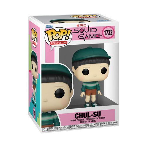 Ігрова фігурка Funko POP! серії Гра в кальмара 3 - Чоль-Су  мініатюра фото 1
