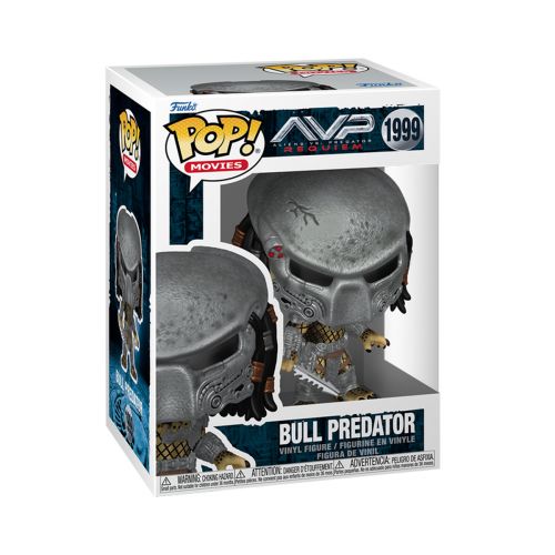 Ігрова фігурка Funko POP! серії Чужі проти Хижака S3 - Хижак (Bull)  мініатюра фото 1