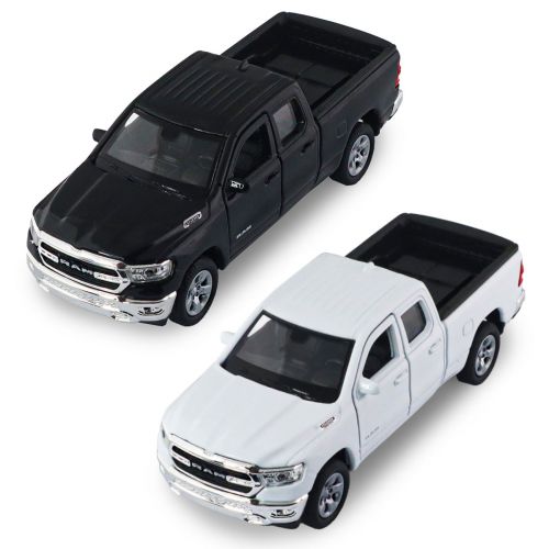 Автомодель - RAM 1500 2019 (білий, чорний)  мініатюра фото 1