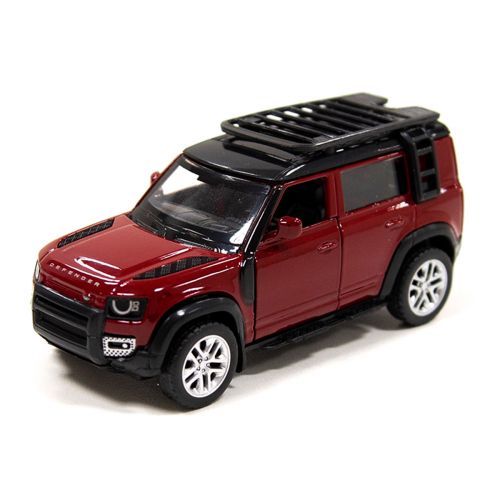 Автомодель - LAND ROVER DEFENDER 110 (червоний)  мініатюра фото 1