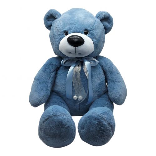 М'яка іграшка Ведмедик Teddy Luxury blue 50см  мініатюра фото 1