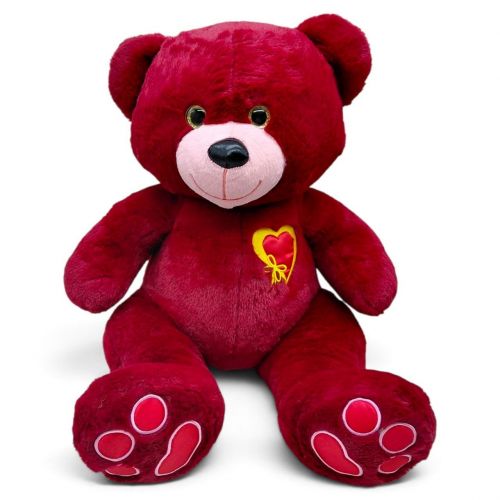 Мʼяка іграшка "Ведмедик Teddy Gold red" 57 см  мініатюра фото 1