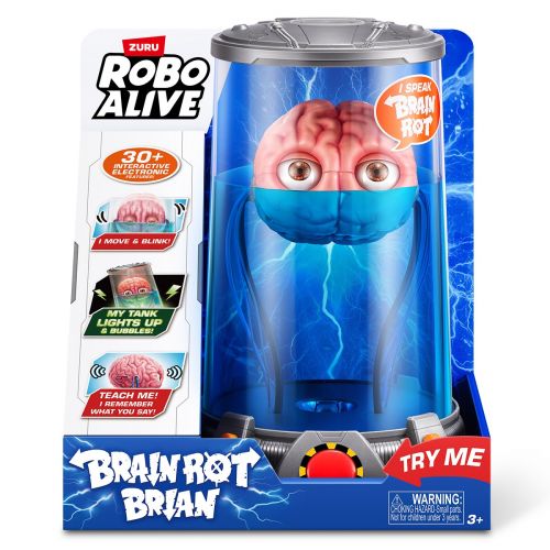 Інтерактивна іграшка Robo Alive – Мозок Браян  мініатюра фото 1