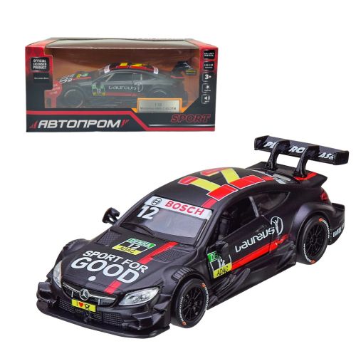 Машина металева "Автопром" 1:32 Mercedes-AMG C 63 DTM (ЧОРНИЙ) фото