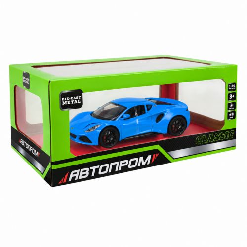МАШИНА МЕТАЛЛИЧЕСКАЯ "АВТОПРОМ" 1:24 LOTUS EMIRA (ГОЛУБОЙ) фото