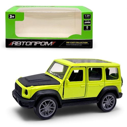МАШИНА МЕТАЛЕВА "АВТОПРОМ" MERCEDES G-CLASS (САЛАТОВИЙ)  мініатюра фото 1
