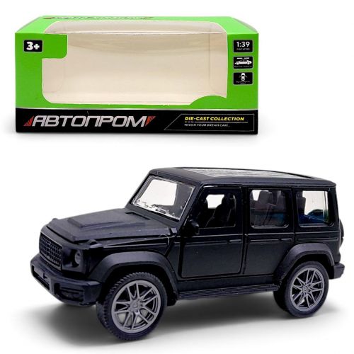 МАШИНА МЕТАЛЕВА "АВТОПРОМ" MERCEDES G-CLASS (ЧОРНИЙ)  мініатюра фото 1