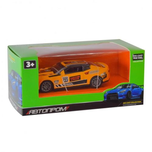 МАШИНА МЕТАЛЕВА "АВТОПРОМ" 1:36 CHEVROLET CAMARO (ЖОВТИЙ)  мініатюра фото 1