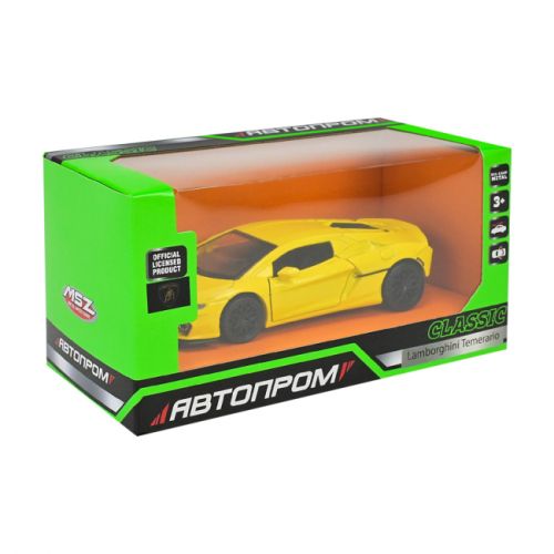 МАШИНА МЕТАЛЕВА "АВТОПРОМ" LAMBORGHINI TOMERARIO (ЖОВТИЙ)  мініатюра фото 1