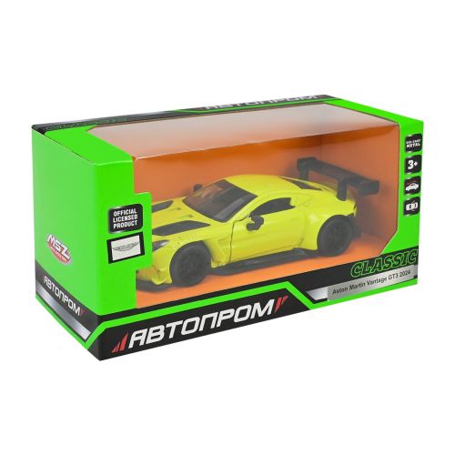МАШИНА МЕТАЛЕВА "АВТОПРОМ" ASTON MARTIN VANTAGE GT3 (САЛАТОВИЙ)  мініатюра фото 1
