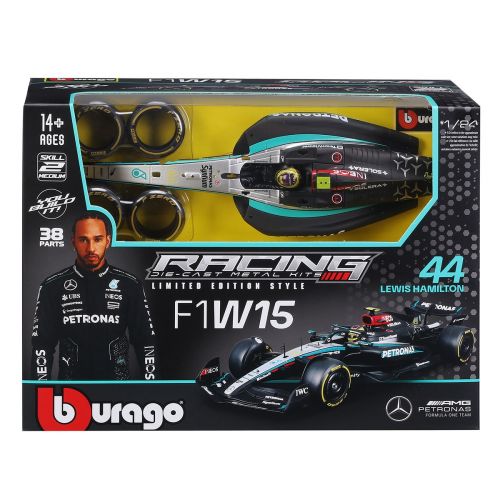 Авто-конструктор – Mercedes-AMG F1 W15 Petronas (2024) (1:24)  мініатюра фото 1