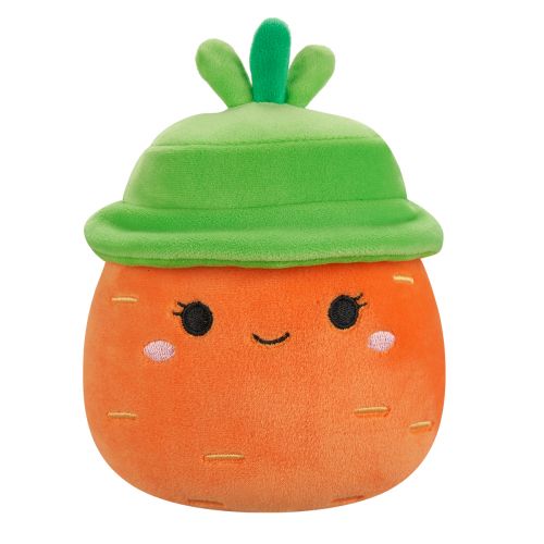 М'яка іграшка Squishmallows - Морквина Кароліна в капелюсі (19 cm)  мініатюра фото 1